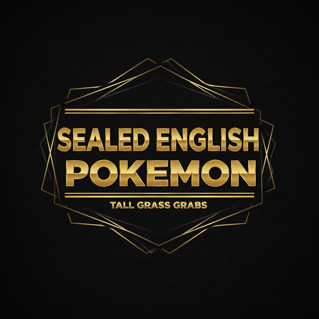 Sealed English Pokemon - Tall Grass Grabs
