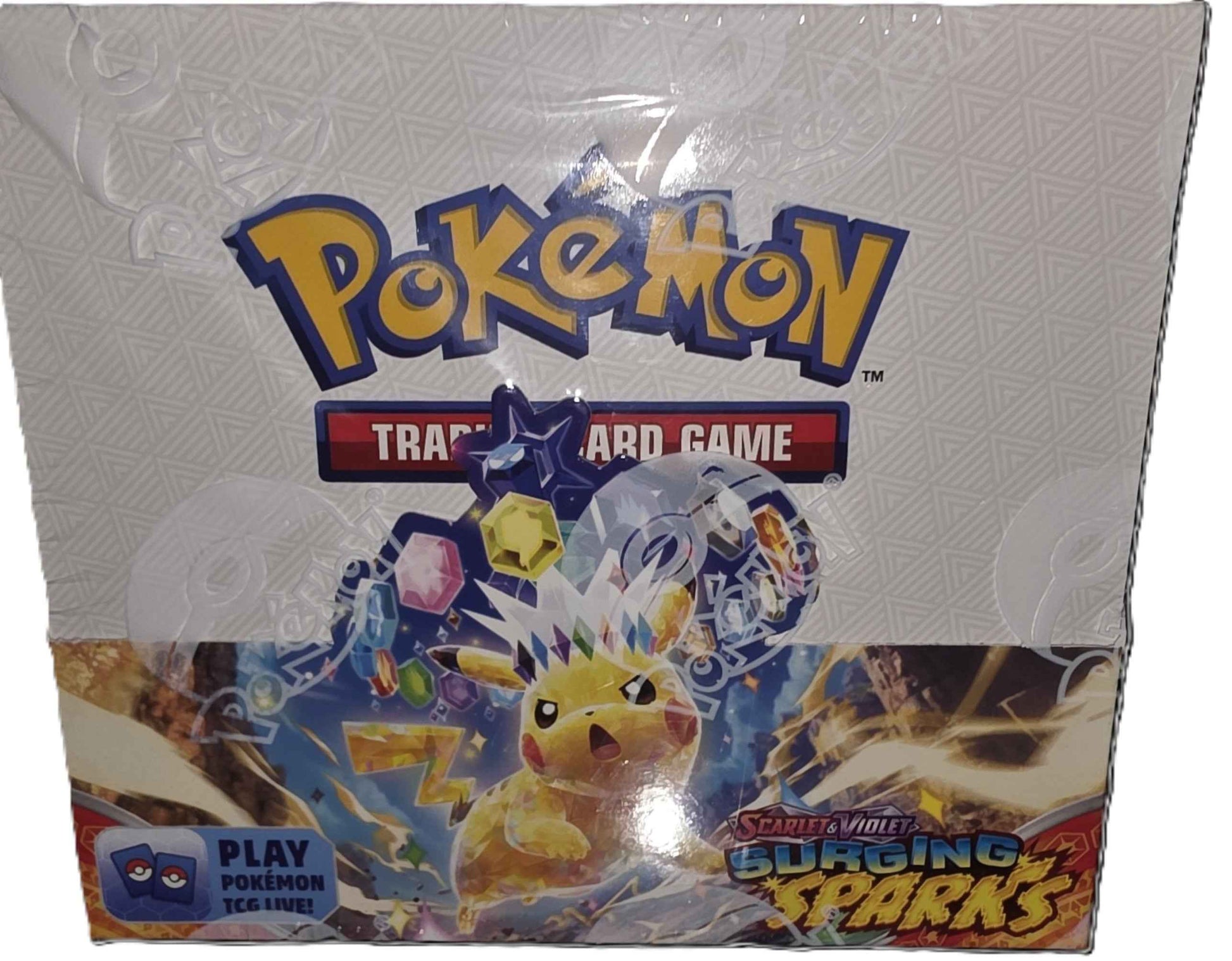 Pokemon Surging Sparks Booster Box Sealed 36 Packs 10 Cards Per Pack - Tall Grass Grabs