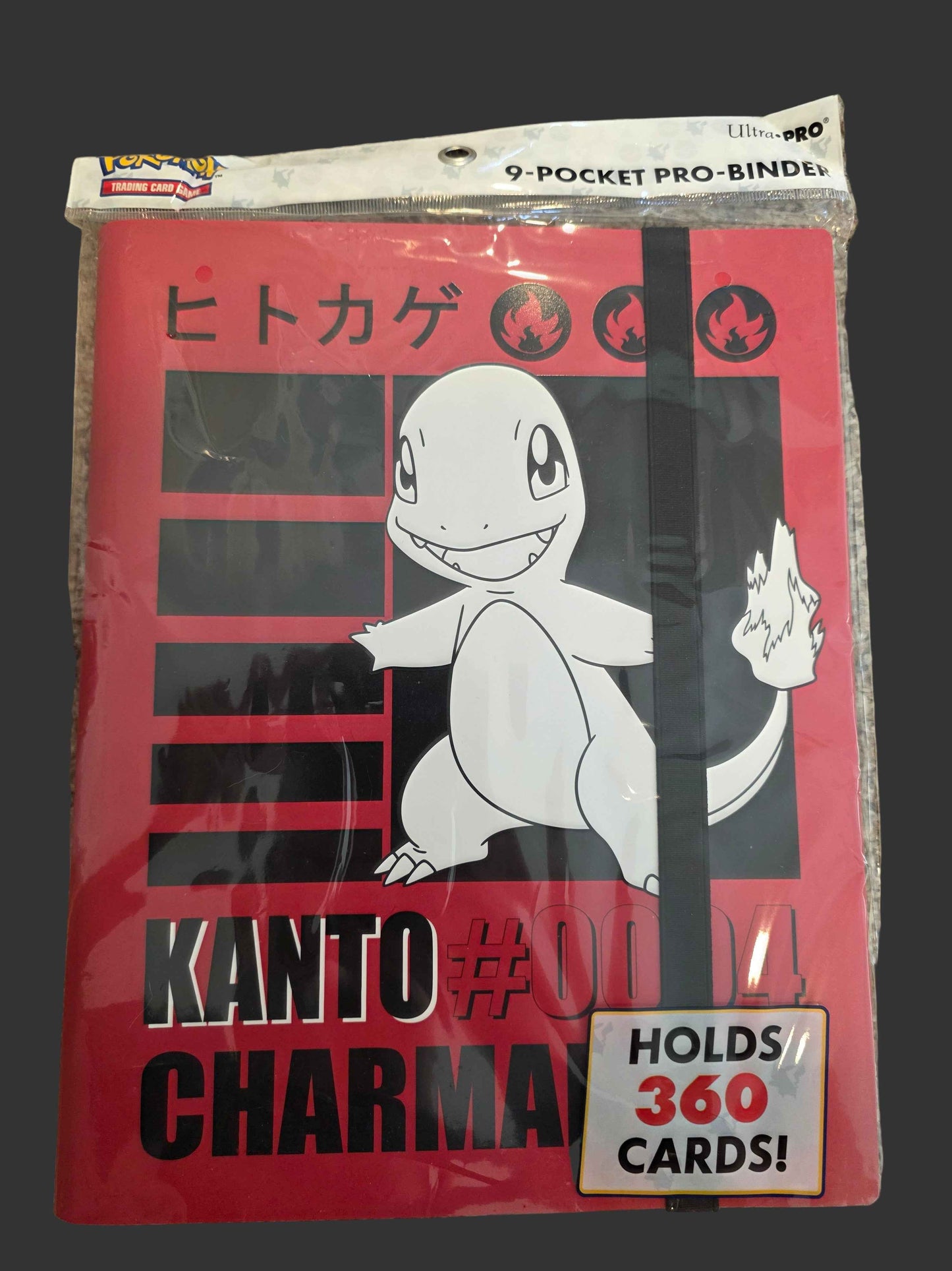 Ultra Pro Charmander Kanto 9-Pocket Pro Binder Holds 360 Cards Collectible Trading Card Storage Album - Tall Grass Grabs