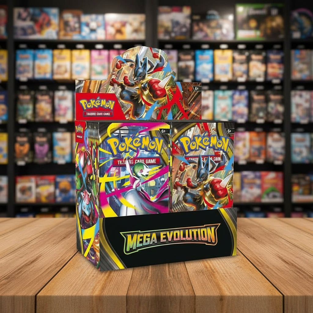 Pokemon TCG Mega Evolution Enhanced Booster Box - ME01 36 Packs - Stamped Promo Card Bulbasaur Included - Tall Grass Grabs