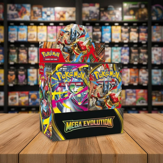 Pokemon TCG Mega Evolution Enhanced Booster Box - ME01 36 Packs - Stamped Promo Card Bulbasaur Included - Tall Grass Grabs