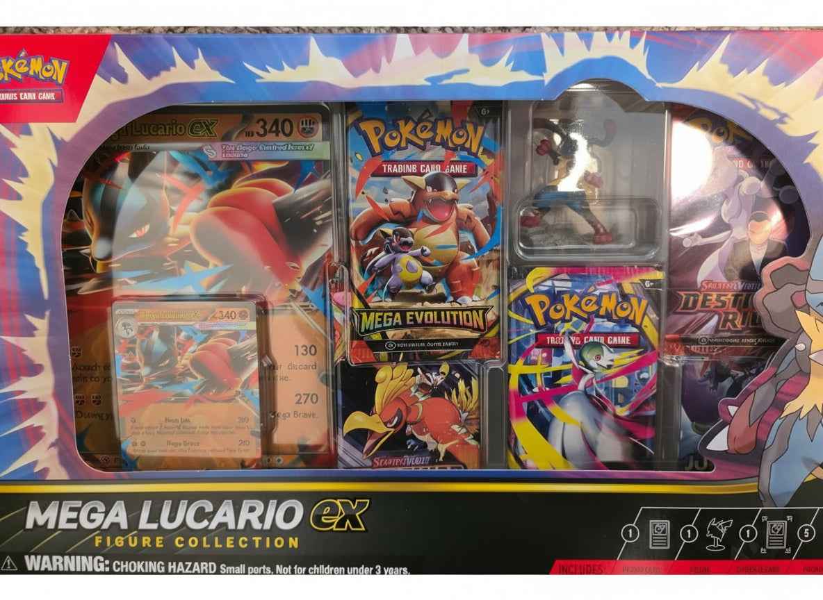 Mega Lucario ex Figure Collection - Tall Grass Grabs
