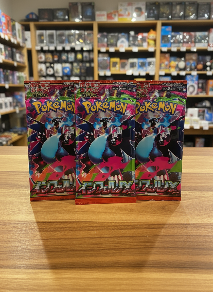 Inferno X - Japanese Loose Booster Pack(s) - Tall Grass Grabs